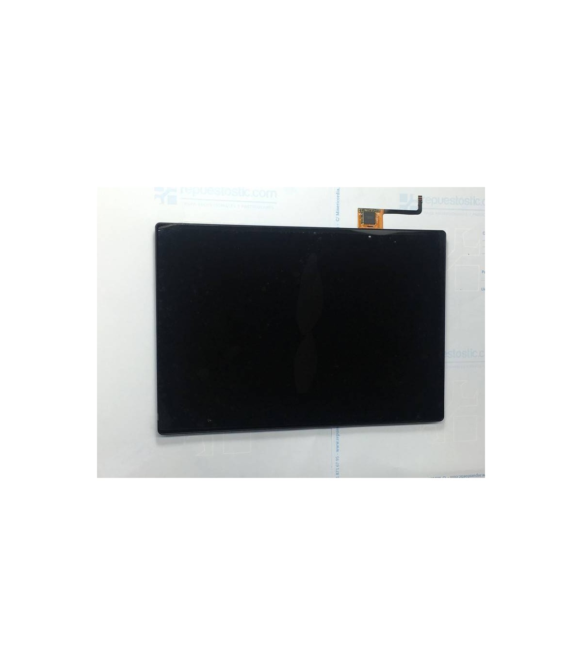 Pantalla completa con marco original Bq Aquaris E10 (version 3G) negra