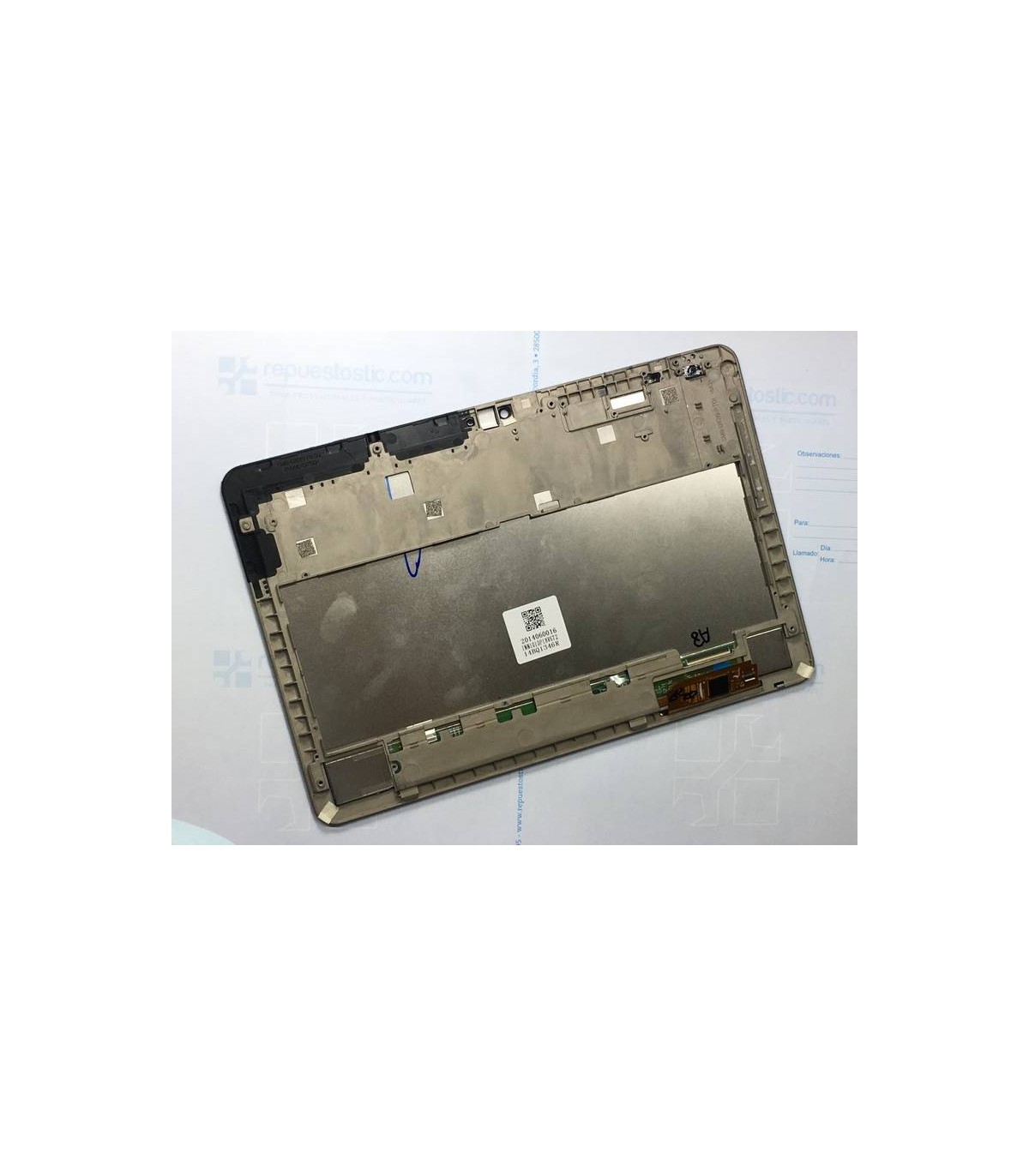 Pantalla completa Original Bq Edison 3 de 10.1 blanca