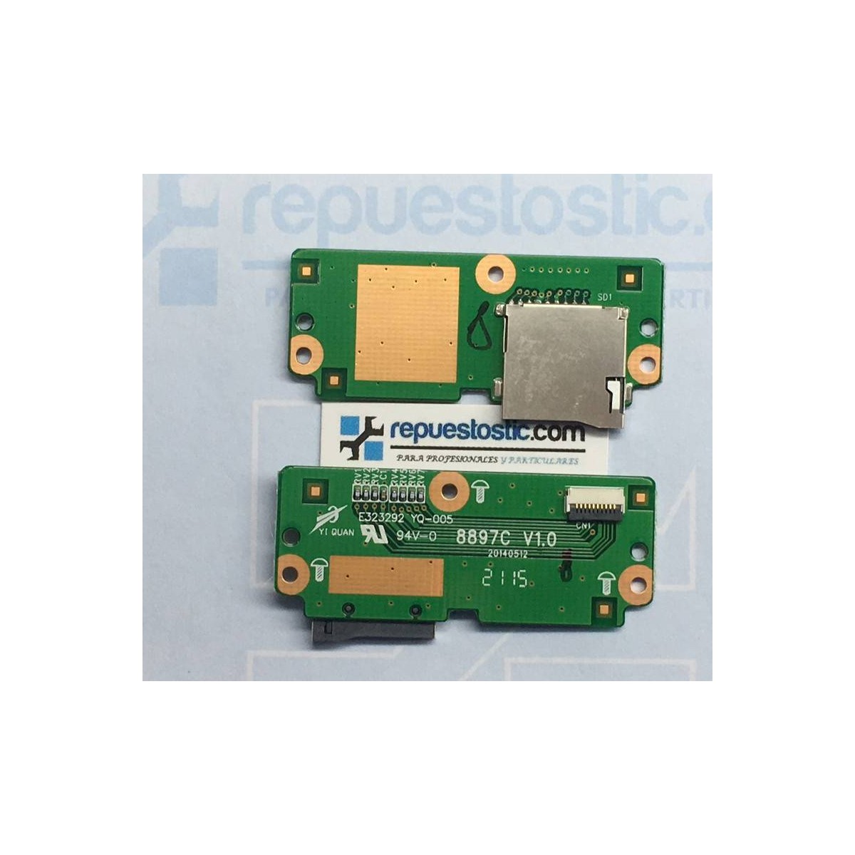 Leitor de cartão micro SD Original Bq Edison 3 modelo wifi 