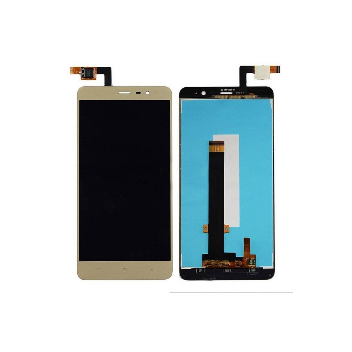 Pantalla completa Xiaomi Redmi Note 3 dorada