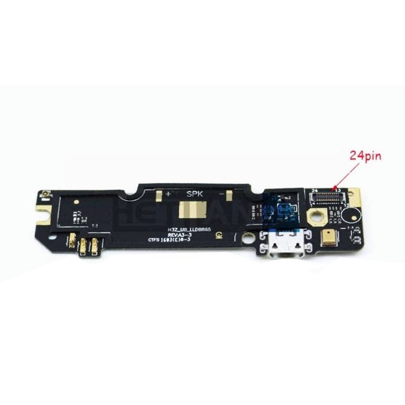Placa inferior com conetor de carrega Micro USB para Xiaomi Redmi Note 3