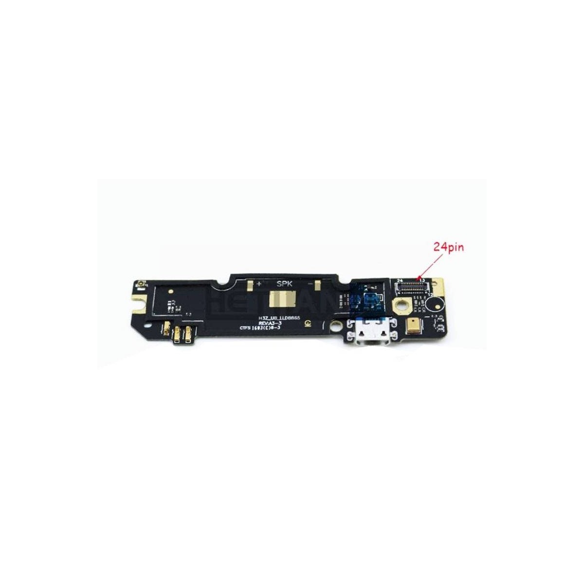 Placa inferior com conetor de carrega Micro USB para Xiaomi Redmi Note 3