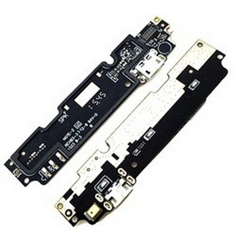 Placa auxiliar com micrófono, conetor micro USB de carrega, datos e accesorios para Xiaomi Redmi Note2