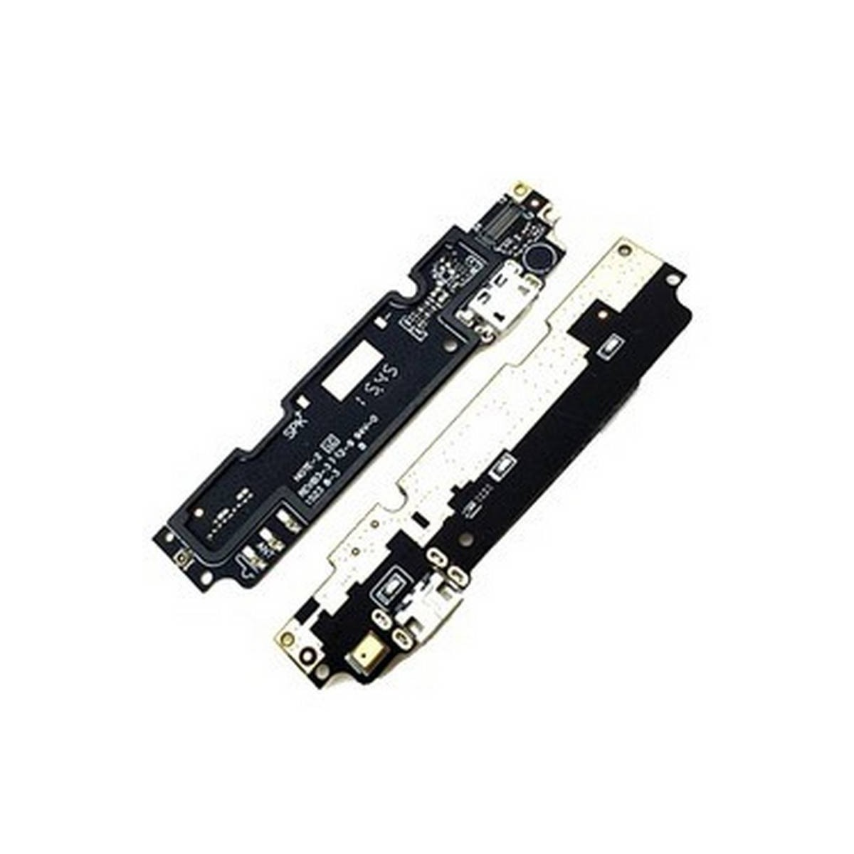 Placa auxiliar com micrófono, conetor micro USB de carrega, datos e accesorios para Xiaomi Redmi Note2