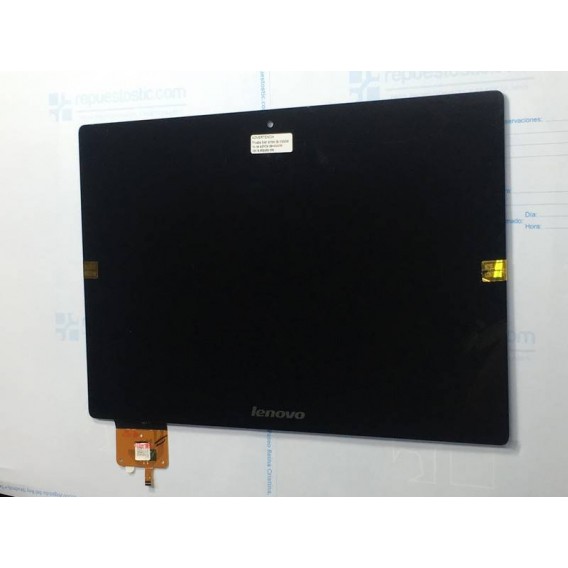 Ecrã completa LCD táctil para Lenovo Tablet S6000 de 10.1 pulgadas cor preto
