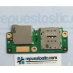 Lector de tarjeta micro SD y SIM Original Bq Edison 3 Modelo 3G