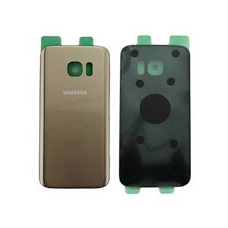 carcasa trasera dorada, para Samsung Galaxy S7, G930F