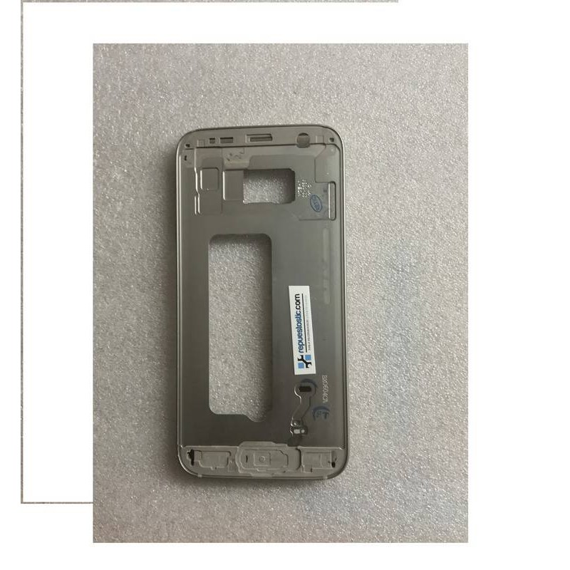 Carcaça central dourada para Samsung Galaxy S7, G930F Remanufacturada