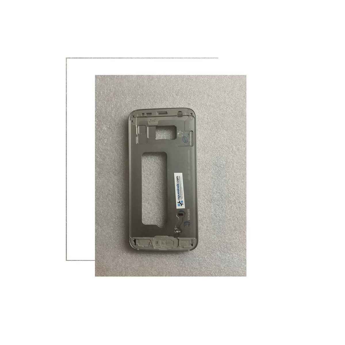 Carcaça central dourada para Samsung Galaxy S7, G930F Remanufacturada