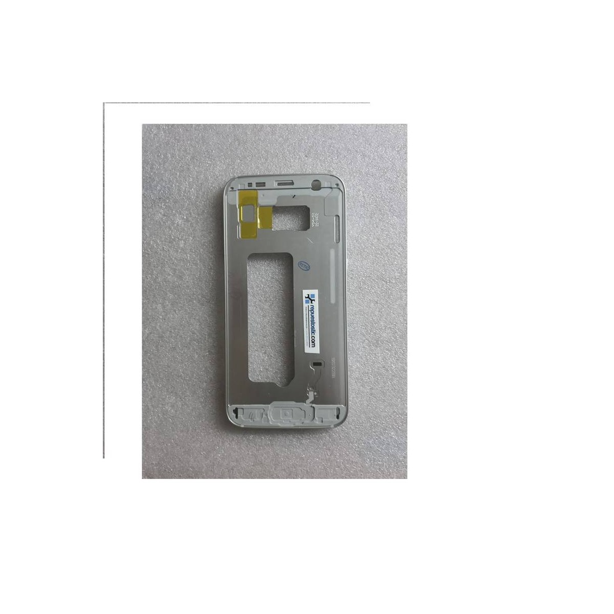 Carcaça central Prateada para Samsung Galaxy S7, G930F Remanufacturada
