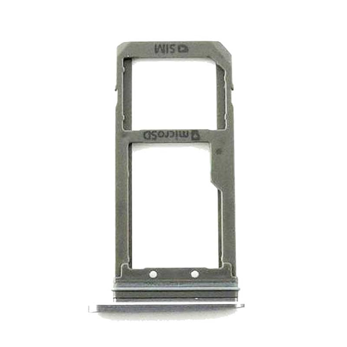 Bandeja SIM y SD negra para Samsung Galaxy S7, G930F