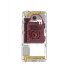 Carcasa central ORIGINAL para Samsung Galaxy A5 2016, A510F Negra