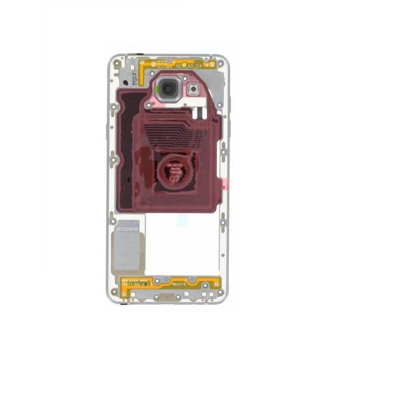 Carcasa central ORIGINAL para Samsung Galaxy A5 2016, A510F Negra