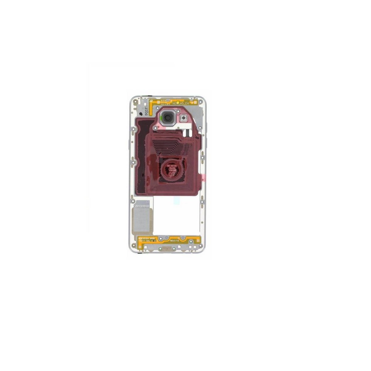 Carcasa central ORIGINAL para Samsung Galaxy A5 2016, A510F Negra