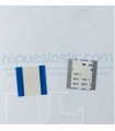 Flex de interconexión display con placa base para BQ Tesla 2 W / W10