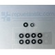 Lente de la cámara trasera para BQ Tesla 2 W10
