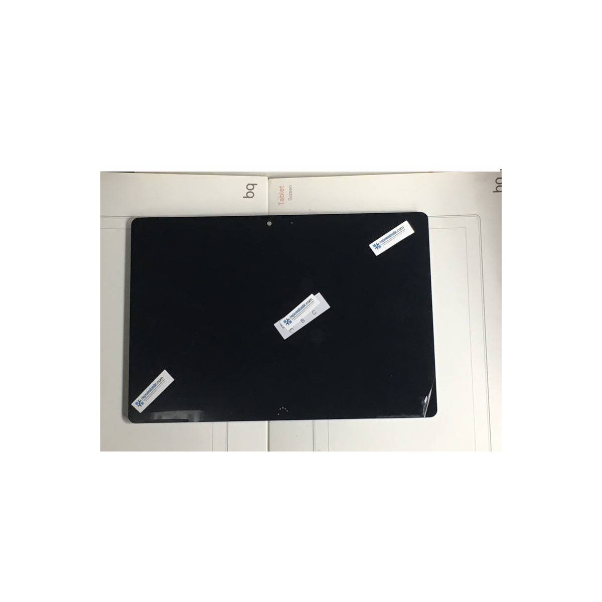 Pantalla completa con marco ORIGINAL para BQ Aquaris M10 HD Negra