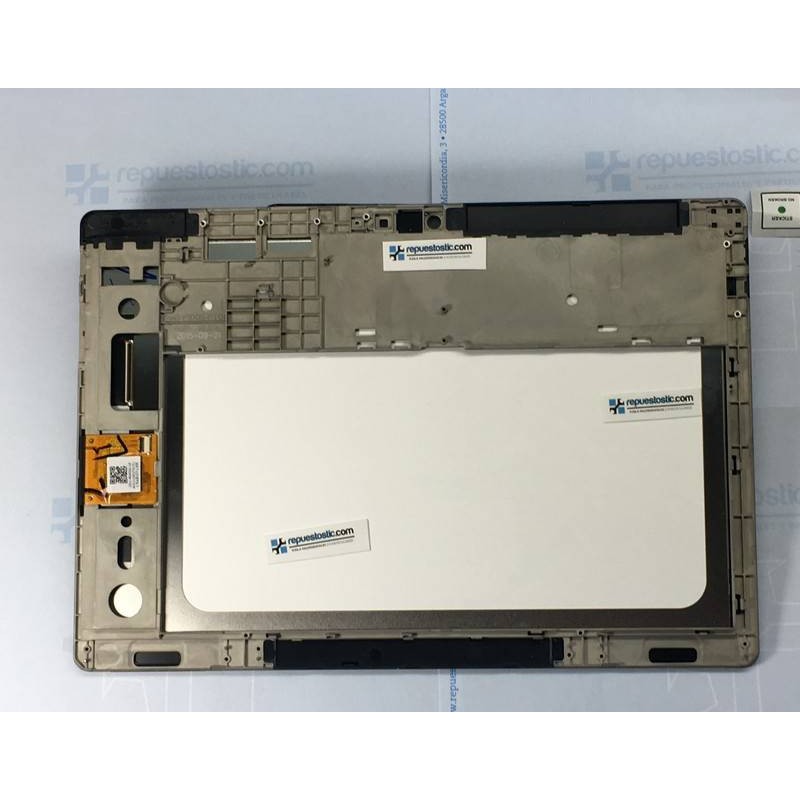 Ecrã completa com marco ORIGINAL para BQ Aquaris M10 FHD Preta