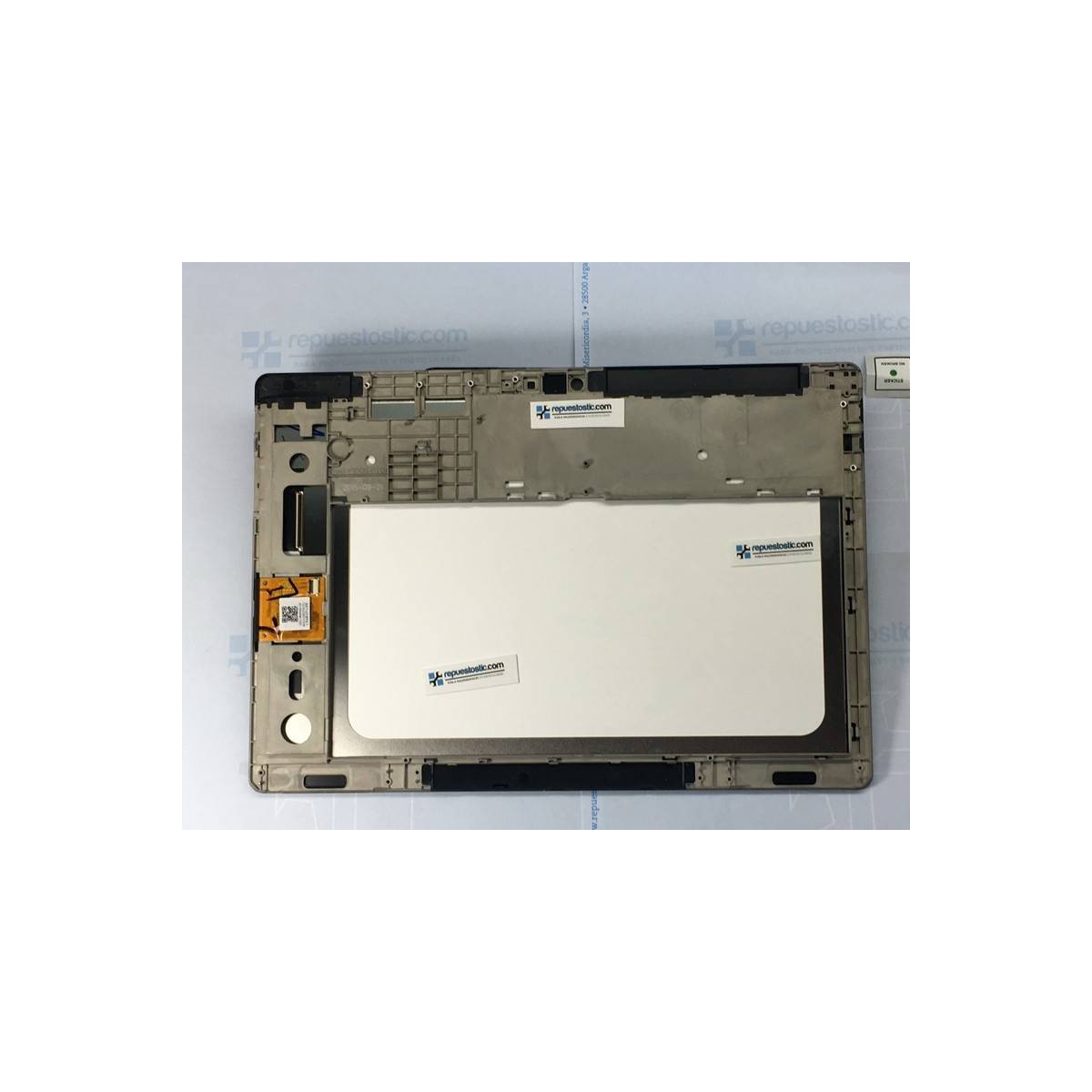 Ecrã completa com marco ORIGINAL para BQ Aquaris M10 FHD Preta