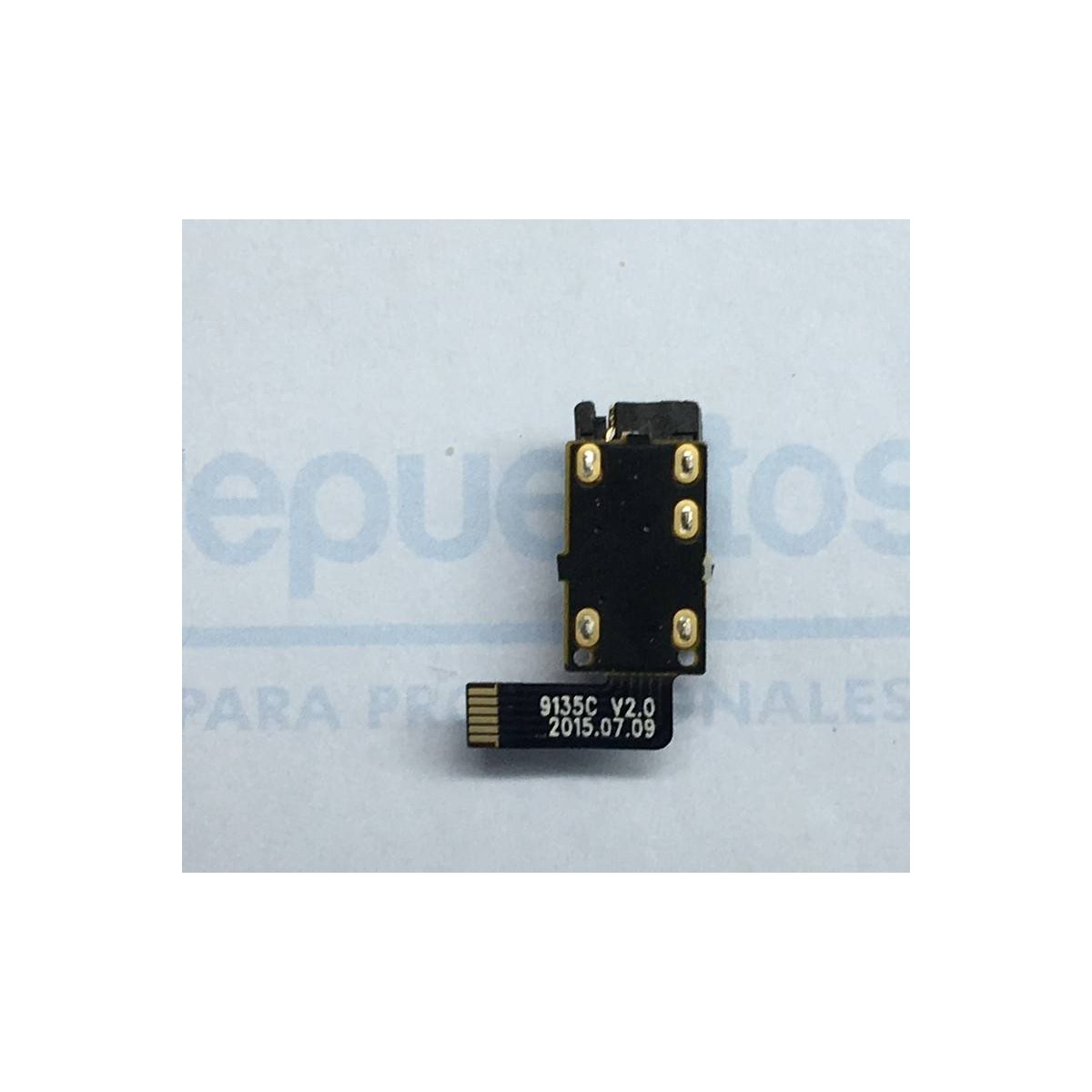 Jack Audio, Subplaca Conector Auriculares Original Tablet Bq  Aquaris M10 HD y Aquaris M10FHD