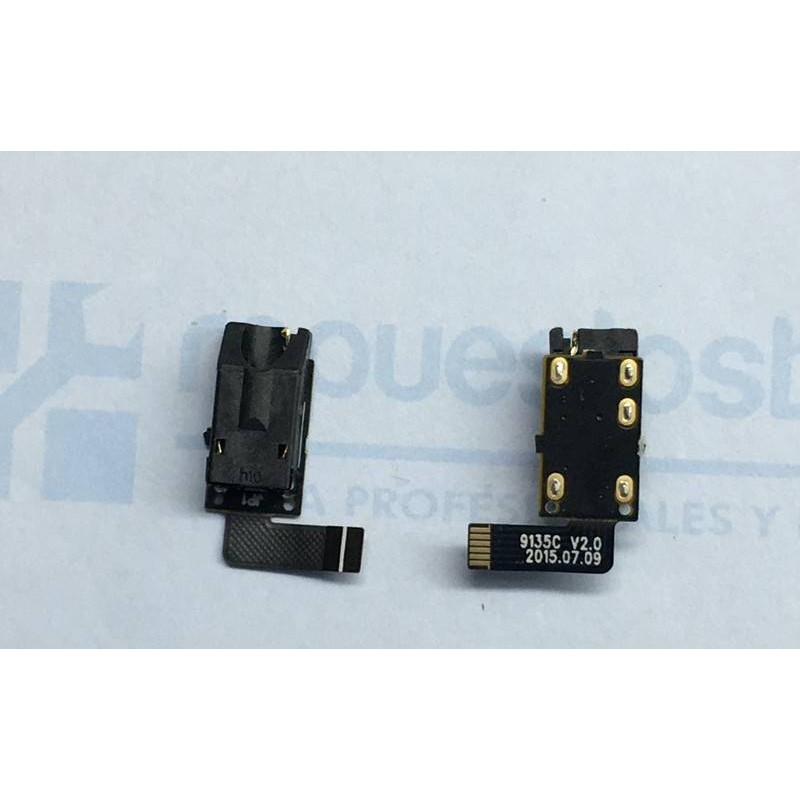 Jack Audio, Subplaca Conector Auriculares Original Tablet Bq  Aquaris M10 HD y Aquaris M10FHD