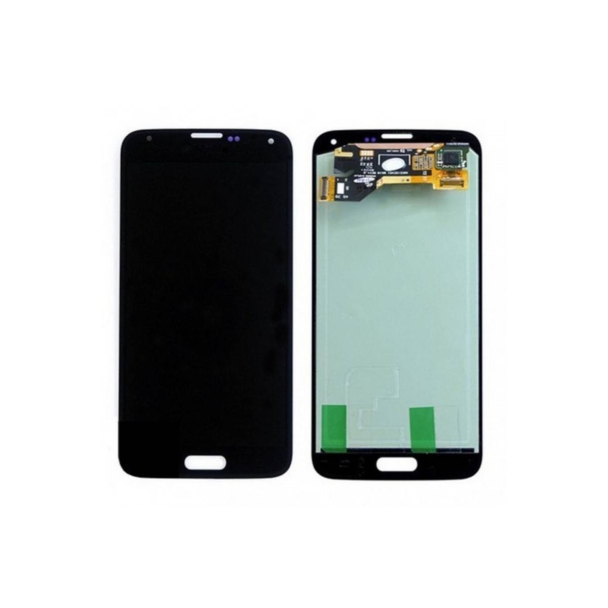 pantalla completa para samsung Galaxy S5, SM-G900F negra 