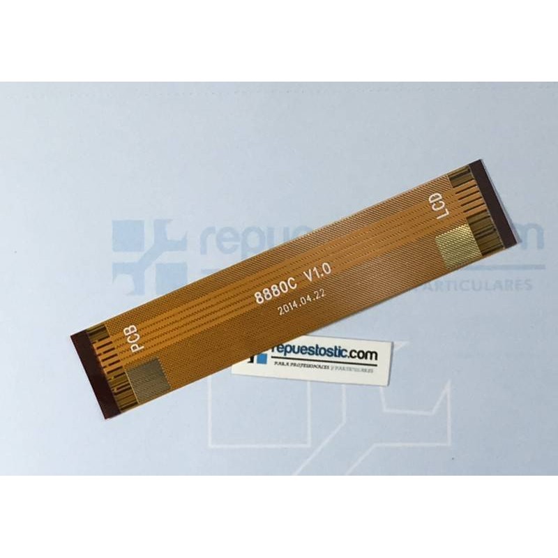Flex conexión ecrã lcd Bq Edison 3 Modelo 3G