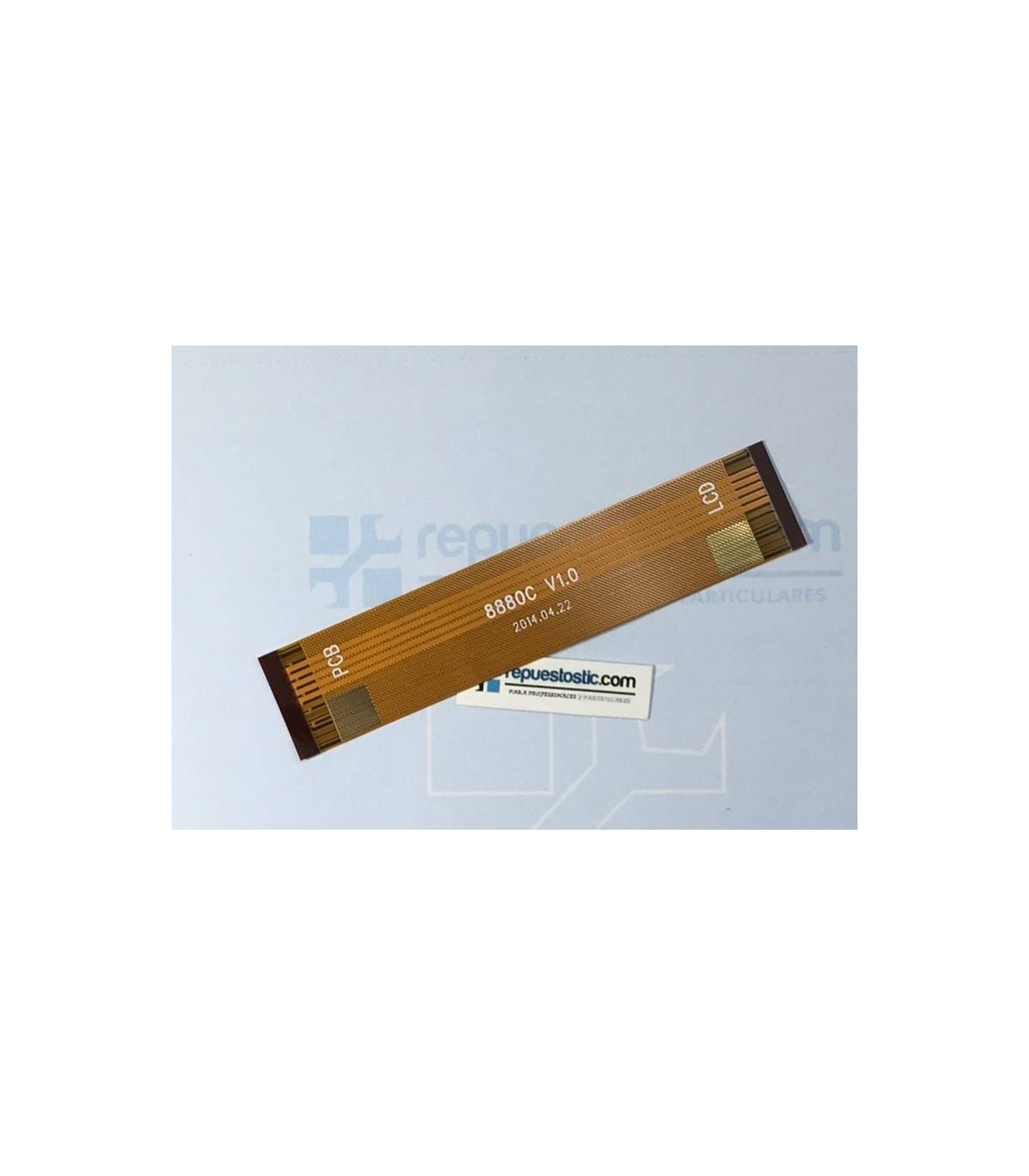Flex conexión ecrã lcd Bq Edison 3 Modelo 3G