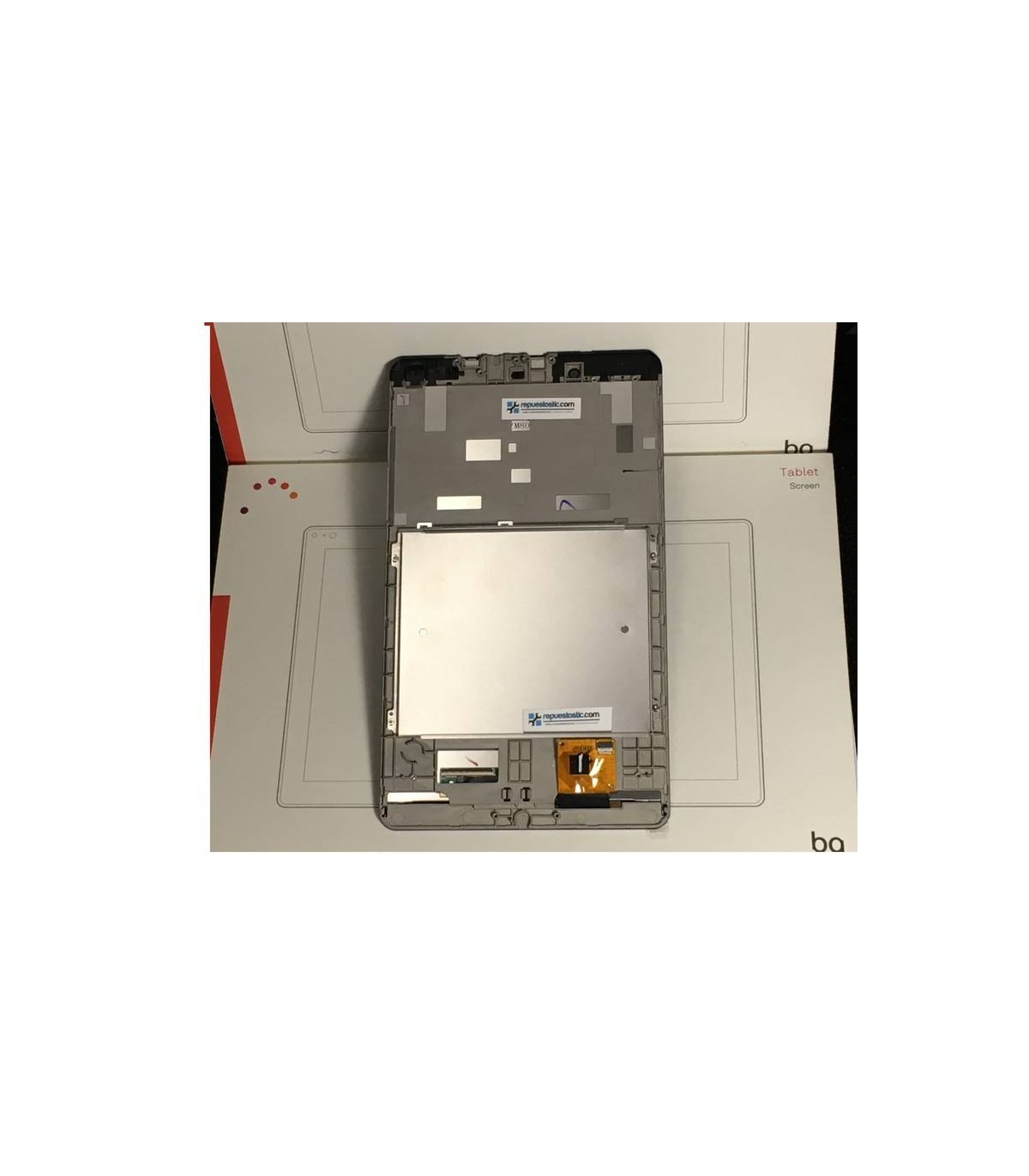 Ecrã LCD Display Y Tactil com Marco Original para BQ Edison 3 Mini - Preta