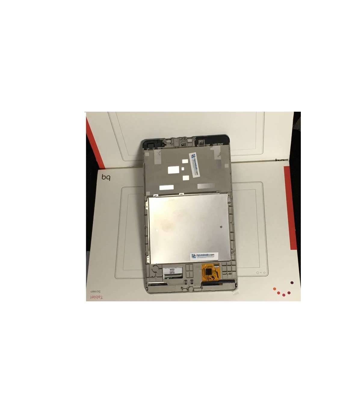 Ecrã LCD Display Y Tactil com Marco Original para BQ Edison 3 Mini - Branca