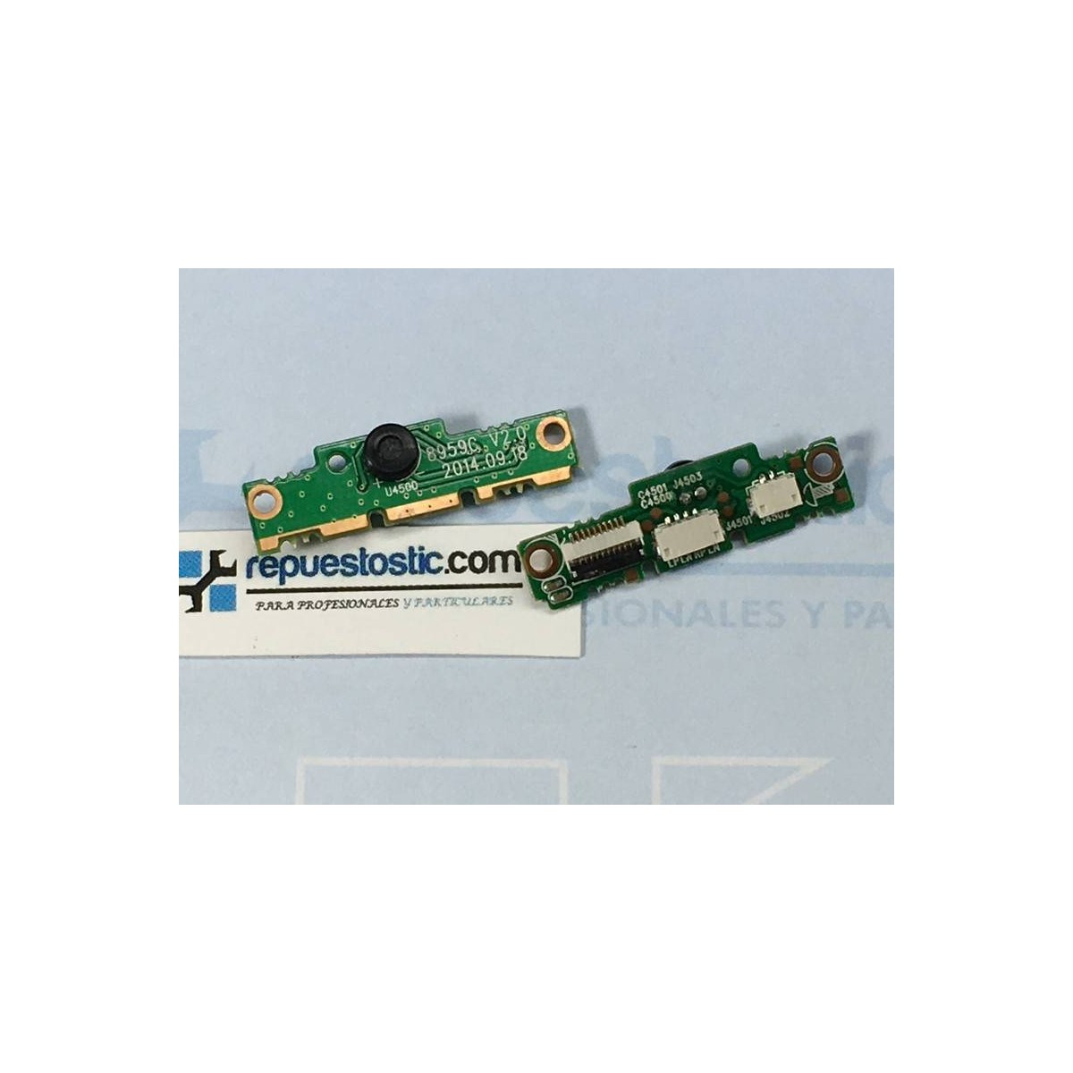 Micrófono Sub placa de conectores para  bq edison 3 mini