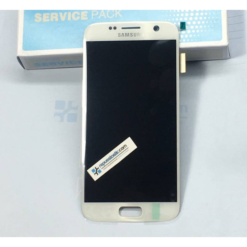 Pantalla completa color Blanco Samsung Galaxy S7, G930F ORIGINAL