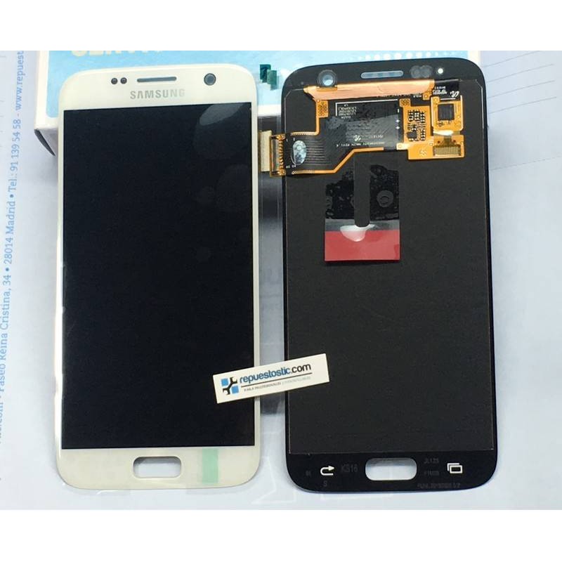 Ecrã completa cor branco Samsung Galaxy S7, G930F ORIGINAL