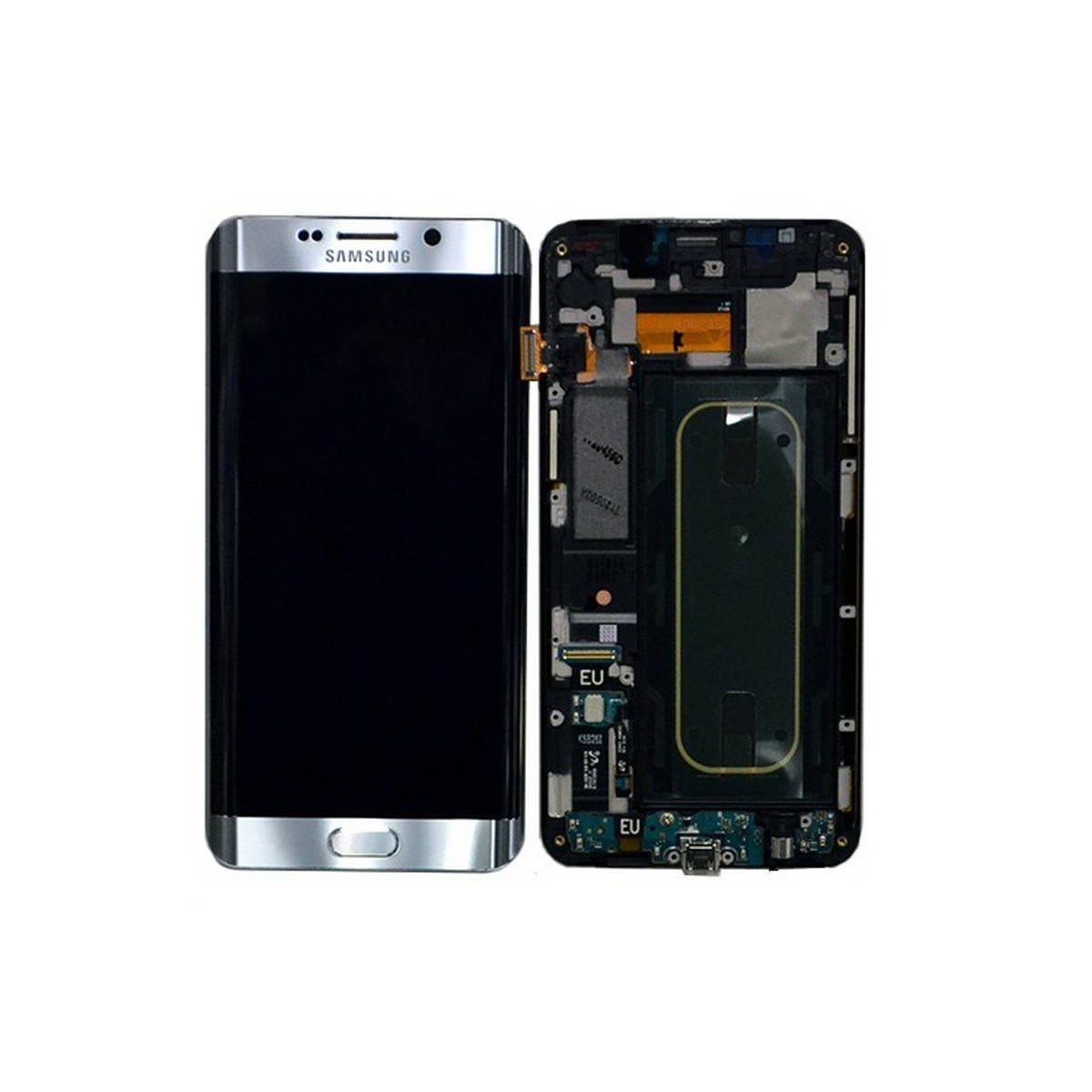 Pantalla completa samsung galaxy s6 edge plus G928F Plateada  ORIGINAL