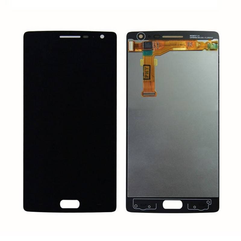 Pantalla completa (LCD,display con digitalizador,táctil) negra para Oneplus 2