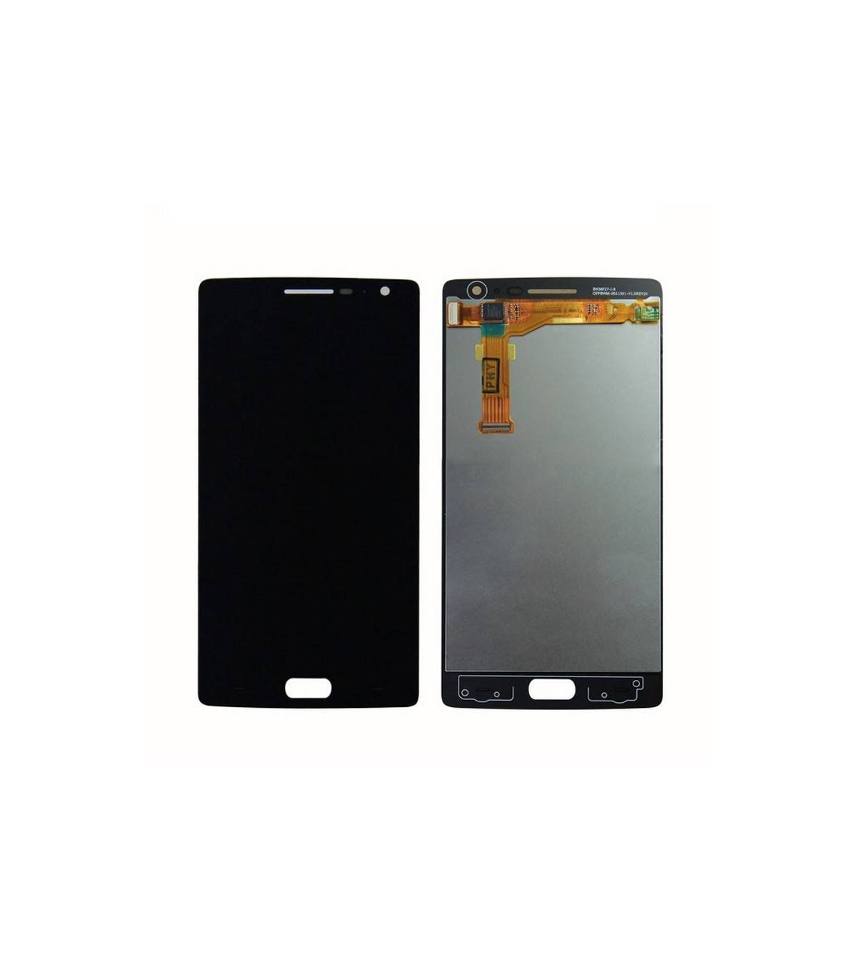 Ecrã completa (LCD,display com digitalizador,táctil) preta para Oneplus 2