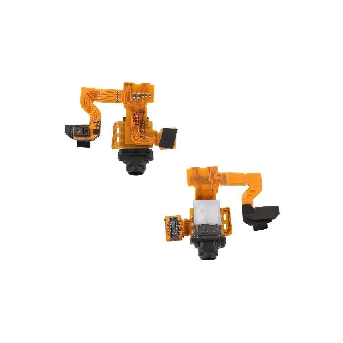 Flex con conector de audio y sensor de proximidad para Sony Xperia Z3 Compact, D5803, D5833