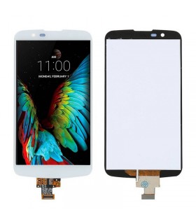 Ecrã LCD Display , Tactil para LG K10 K420N Branca