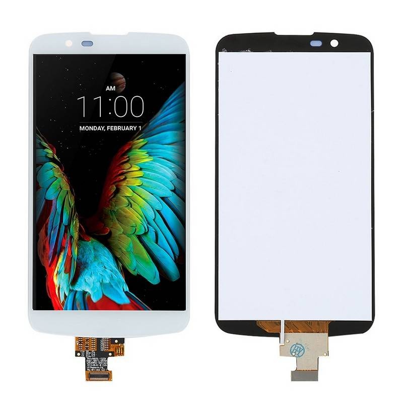 Ecrã LCD Display , Tactil para LG K10 K420N Branca