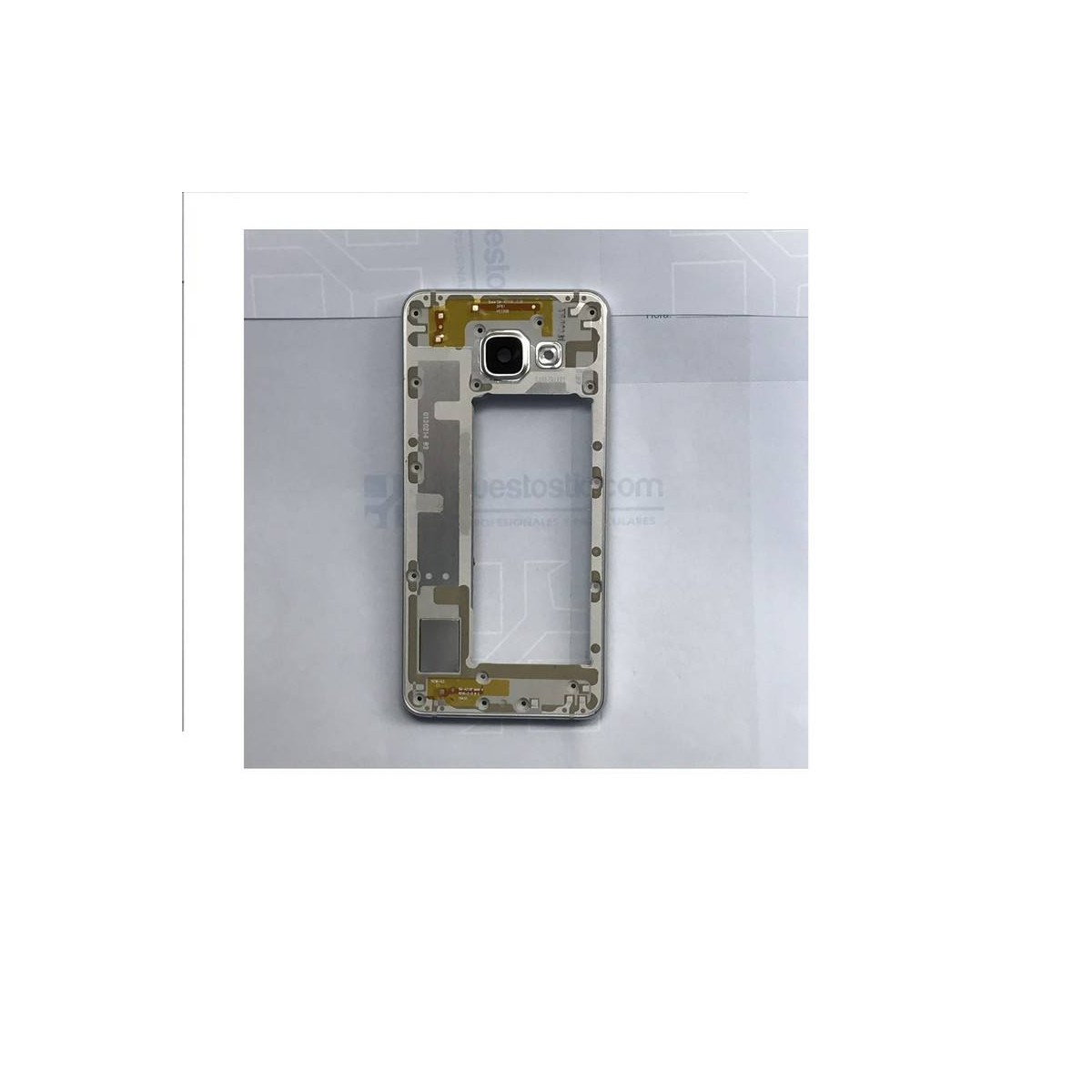 Carcasa central Blanca Original Para Samsung Galaxy SM-A310- A3 (2016) (Remanufacturada)