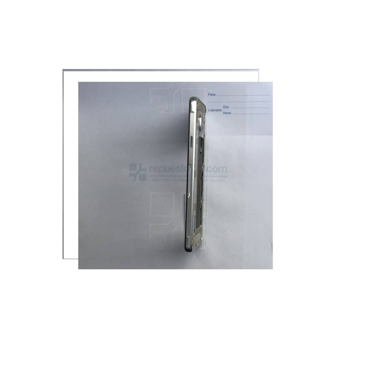 Carcasa central Blanca Original Para Samsung Galaxy SM-A310- A3 (2016) (Remanufacturada)