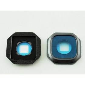 Embellecedor da Câmera Traseira com lente para Samsung A3 (2016), A310 Preto 