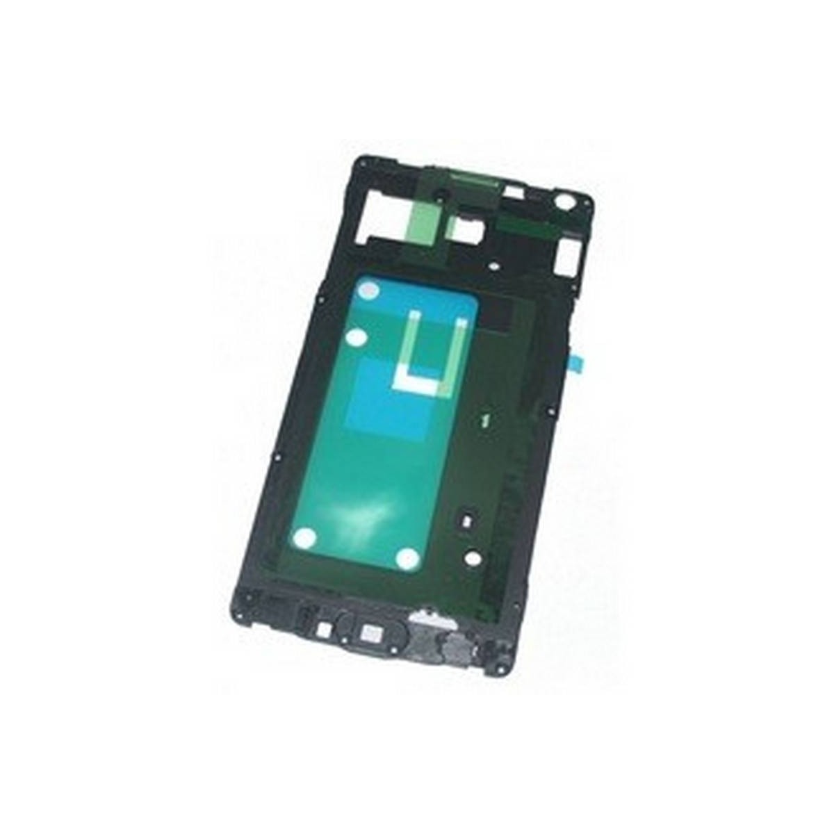 Carcasa central negra para Samsung Galaxy A7, A700F