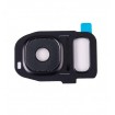 Embellecedor de Câmera para Samsung Galaxy S7 Edge SM-G935F ,S7 G930F- Preto