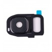 Embellecedor de Camara para Samsung Galaxy S7 Edge SM-G935F ,S7 G930F- Negro