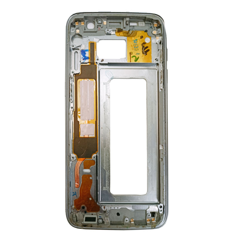 Carcasa central negra para Samsung Galaxy S7 Edge, G935F