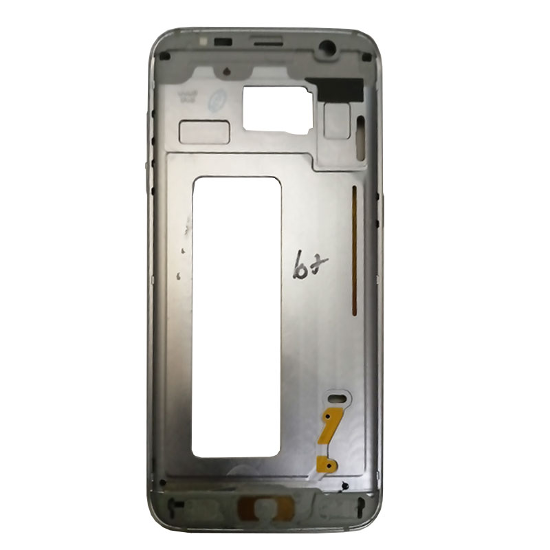 Carcasa central Original para Samsung Galaxy S7 Edge, G935F-Negra remanufacturada