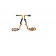 Flex con botón Home para Samsung Galaxy S7 Edge, G935F-Dorado 