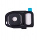 Embellecedor de Camara para Samsung Galaxy  S7, SM-G930F, S7 Edge SM-G935F- Negro