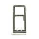 Bandeja SIM y SD Plateada  para Samsung Galaxy S7, G930F